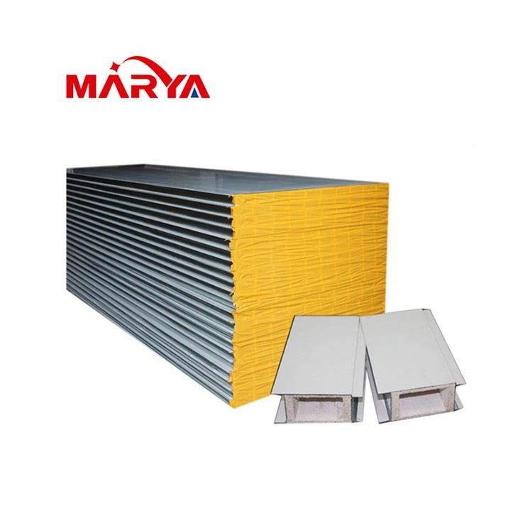 Machine-made hollow glass magnesium sandwich panel